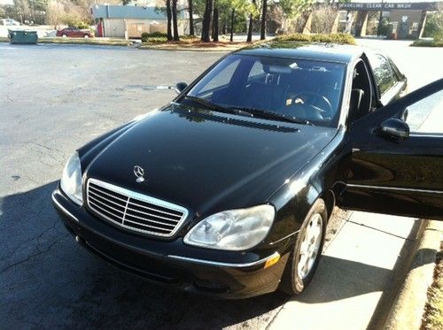 Mercedes s500 2002 black - must see !!!  raleigh nc