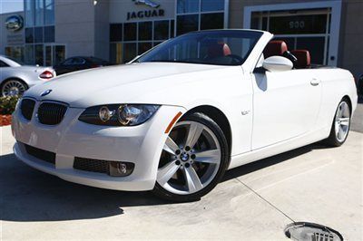 2008 bmw 335i convertible - sport package - coral red leather - extra clean