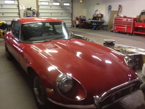 1972 jaguar xke v12 2+2  44k original miles needs engine