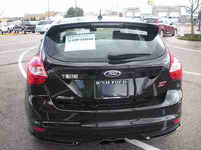 2013 Ford Focus ST; Recaro Seats; Black on Black; Navigation; Hatchback, image 3