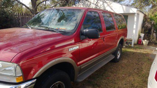 2000 ford excursion limited sport utility 4-door 6.8l