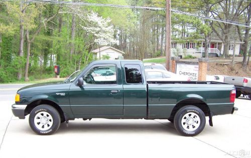 2003 ford ranger 1-owner 65k xlt 3.0l v6 5-speed super cab ext short bed truck