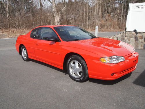 2001 chevrolet monte carlo ss, pristine condition 9700 original miles, like new