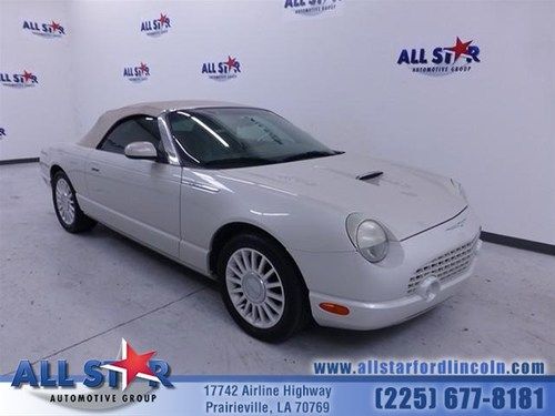 2005 ford thunderbird 50th anniversary edition convertible 2-door 3.9l