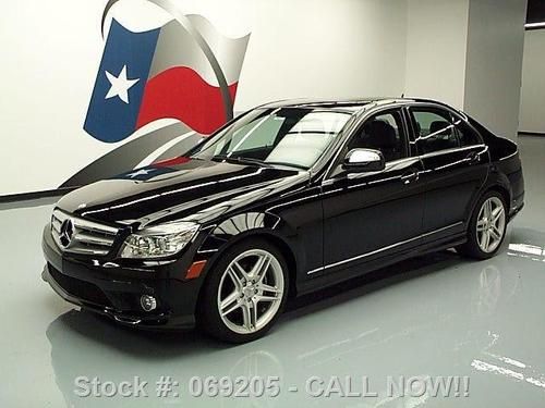 2009 mercedes-benz c300 sport auto sunroof nav only 38k texas direct auto