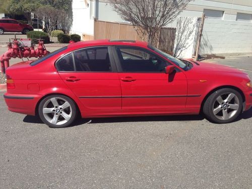 Bmw 325i red sport package harmon kardon tan interior