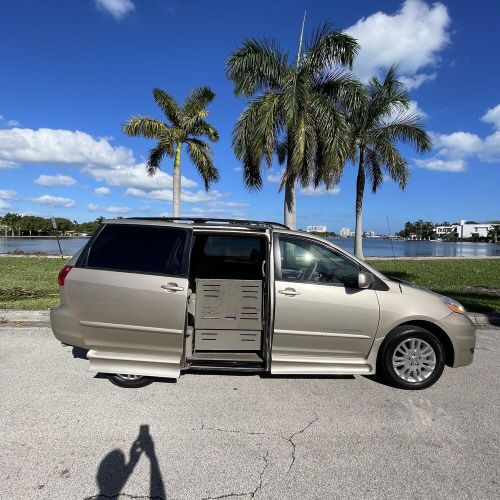 2008 toyota sienna braun mobility power handicap wheelchair ramp