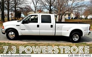 Used ford f 350 7.3l powerstroke turbo diesel dually truck 4x2 6 speed dually