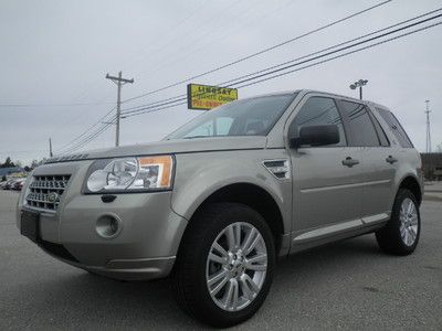 Silver black leather interior hse suv 3.2l v6 4x4 power sunroof heated seats