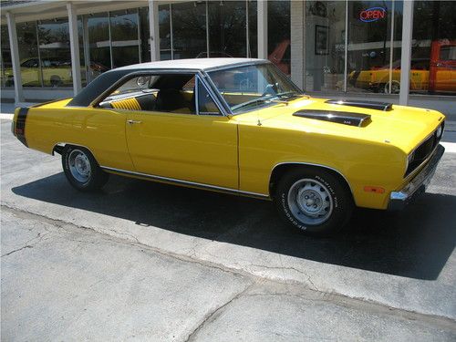 1972 plymouth scamp performance yellow 340 4 speed disc brakes recent resto
