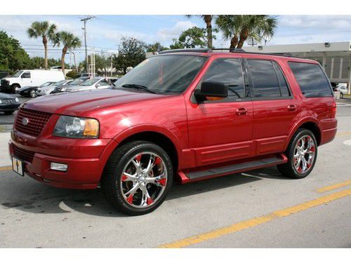 Leather roof rear dvd 3rd row heated &amp; vent seats jvc stereo aux usb 22" rims!