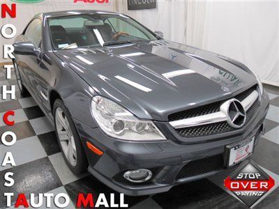 2009(09)sl550 convertible fact w-ty only 20k navi xenon harman cd chgr heat sts