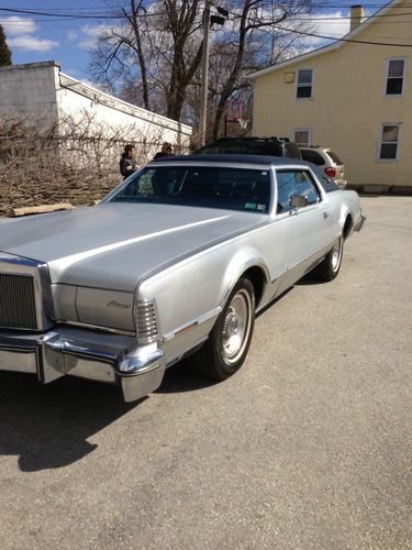 1976 lincoln mark iv 40,839 original miles, all original car no reserve auction