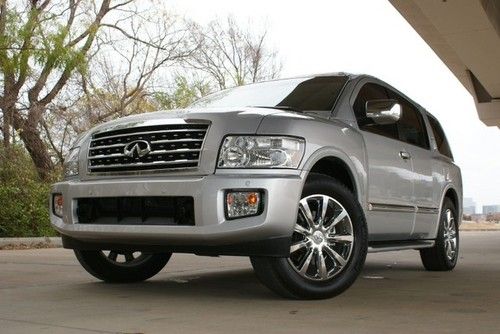 Qx56, low miles, dvd navi, 3rd row, wholesale, low 2.95% apr financing!