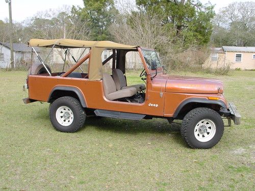 1982 jeep scrambler cj8 with original paint no reserve