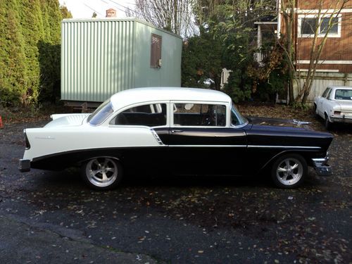 1956 chevrolet. 2 door. 210 pro street