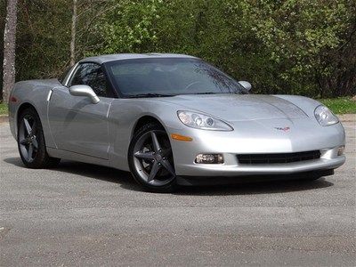 Silver 1lt manual coupe 6.2l v8 convertible hardtop ls3 6 speed black leather