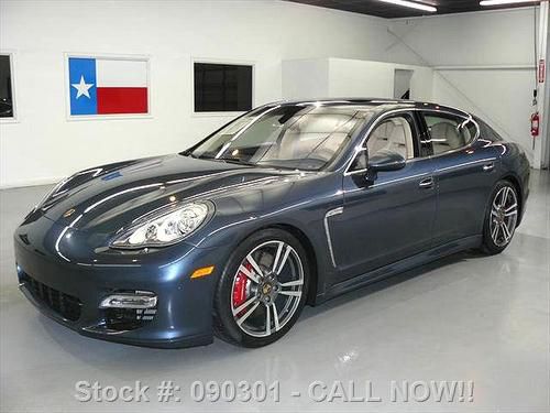 2010 porsche panamera turbo sunroof nav rear cam 6k mi texas direct auto