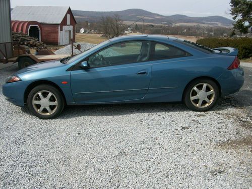 2000 mercury cougar v6 coupe 2-door 2.5l