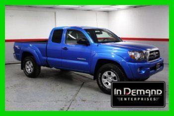 09 tacoma sr5 trd off road 4x4 4wd access extended cab v6 one owner clean carfax