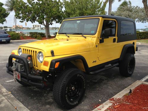 2004 jeep wrangler unlimited sport utility 2-door 4.0l