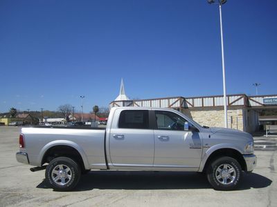 Brand new sleek silver 2013 ram laramie 2500 turbo diesel 4x4 pick up truck