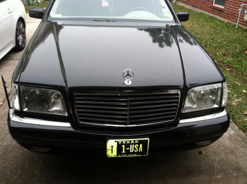 1999 mercedes-benz s500 base sedan 4-door 5.0l