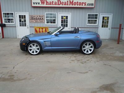 2005 chrysler crossfire limited convertible low miles we finance