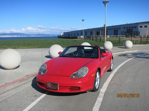 2004 porsche boxster 2.7l convertible