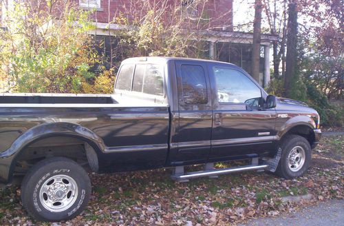 Ford xlt f-250 fx4 supercab powerstroke turbo diesel loaded! 4x4