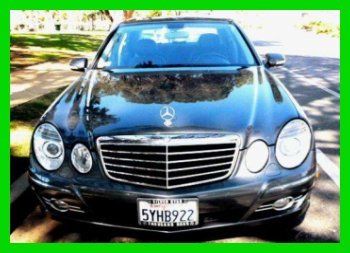 2007 mercedes e350 sport 3.5l v6 24v automatic luxury sedan premium navigation