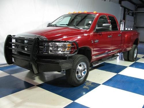 2009 dodge ram 3500 quad cab 4wd slt big horn drw...manual...6.7l diesel