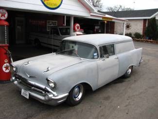 57 sedan delivery restomod rat rod rockabilly bel air 210 150 55 56 v8 ac discs