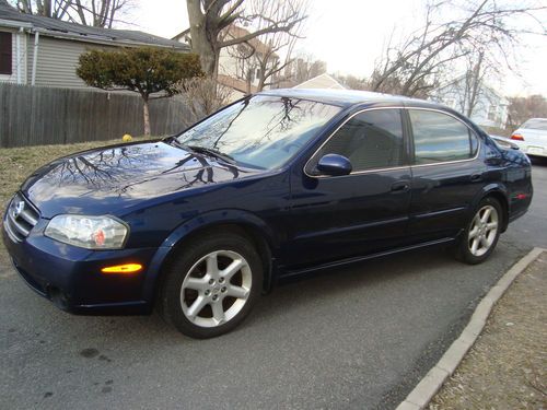 2002 nissan maxima se v6 3.5l engine,remote starter,no reserve price auction $$$