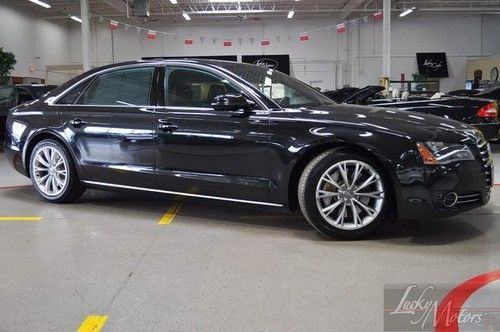 2011 audi a8 l quattro, one owner, navi, sat, panorama, heated ventilated