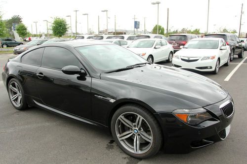 Used 2007 bmw m6 6-series navigation coupe 5.0l v10 we finance! proctor acura