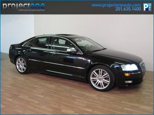 2009 audi s8 one owner clean carfax nav b&amp;o sound black