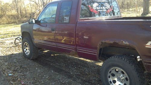 1995 chevrolet k1500 silverado extended cab pickup 2-door 5.7l