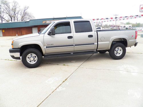 Duramax 4x4 crew shortbed allison auto cold a/c nice truck good tires