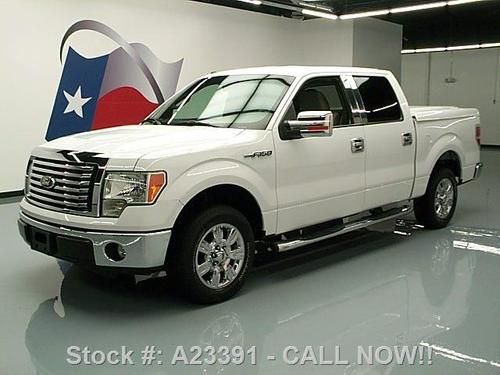 2010 ford f150 crew 4.6l v8 sync hard tonneau 52k miles texas direct auto