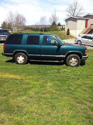 1997 gmc yukon slt sport utility 4-door 5.7l