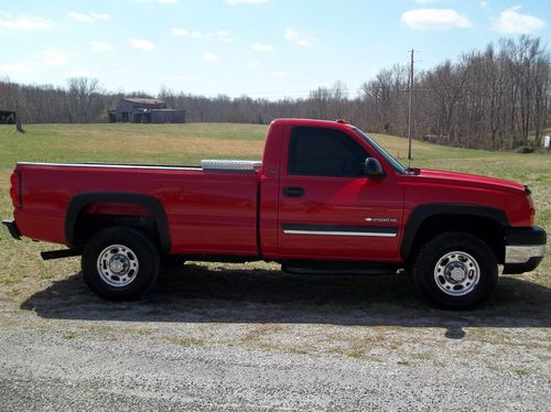 2005 chevrolet silverado 2500 hd ls 8.1 v8 low miles towing fifth wheel hitch