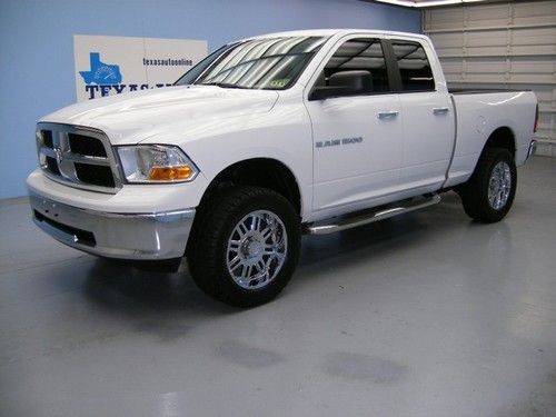 We finance!!!  2011 ram 1500 slt flex-fuel automatic bluetooth pioneer cd 20 rim