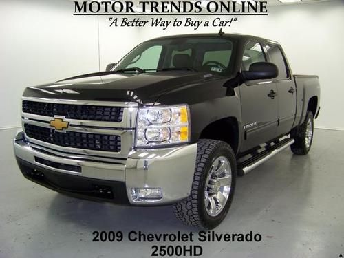 4x4 diesel lt leather crew 20s park assist 2009 chevy silverado 2500 2500hd 30k