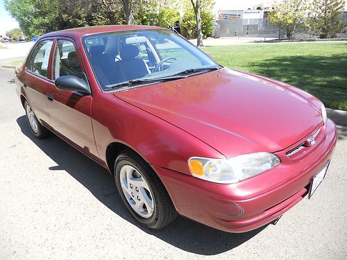 2000 toyota corolla ve sedan 4-door 1.8l clean title