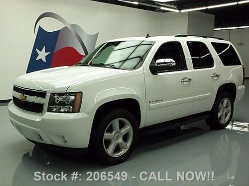 2008 chevy tahoe lt 4x4 sunroof nav dvd rear cam 45k mi texas direct auto