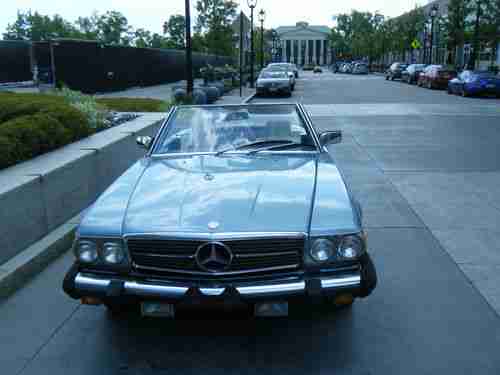 85 MERCEDES 380SL CONVERTIBLE , 64,000 MILES 1 OWNER WITH HARD TOP AND SOFT TOP!, US $12,800.00, image 3