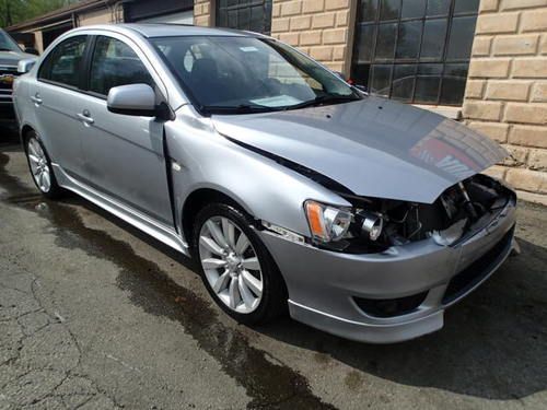 2009 mitsubishi lancer gts, salvage, damaged, wrecked, crashed,