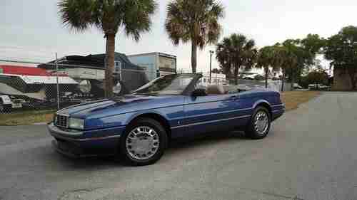 1993 CADILLAC ALLANTE , RARE MONTANA BLUE , MINT NO RESERVE, US $10,000.00, image 4