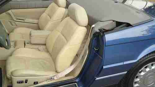 1993 CADILLAC ALLANTE , RARE MONTANA BLUE , MINT NO RESERVE, US $10,000.00, image 12